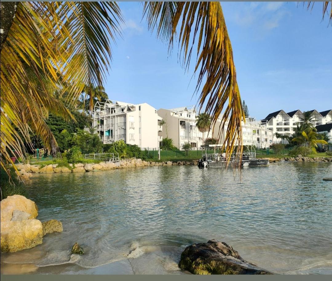 Studio Vue Mer, Pieds Dans L'Eau Le Gosier  Buitenkant foto